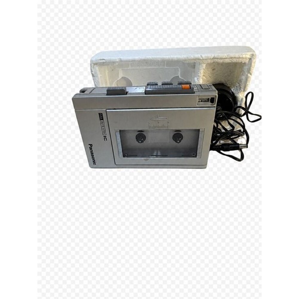 Vintage Panasonic RQ-353 Cassette Recorder Player Manual Adapter Japan Tested